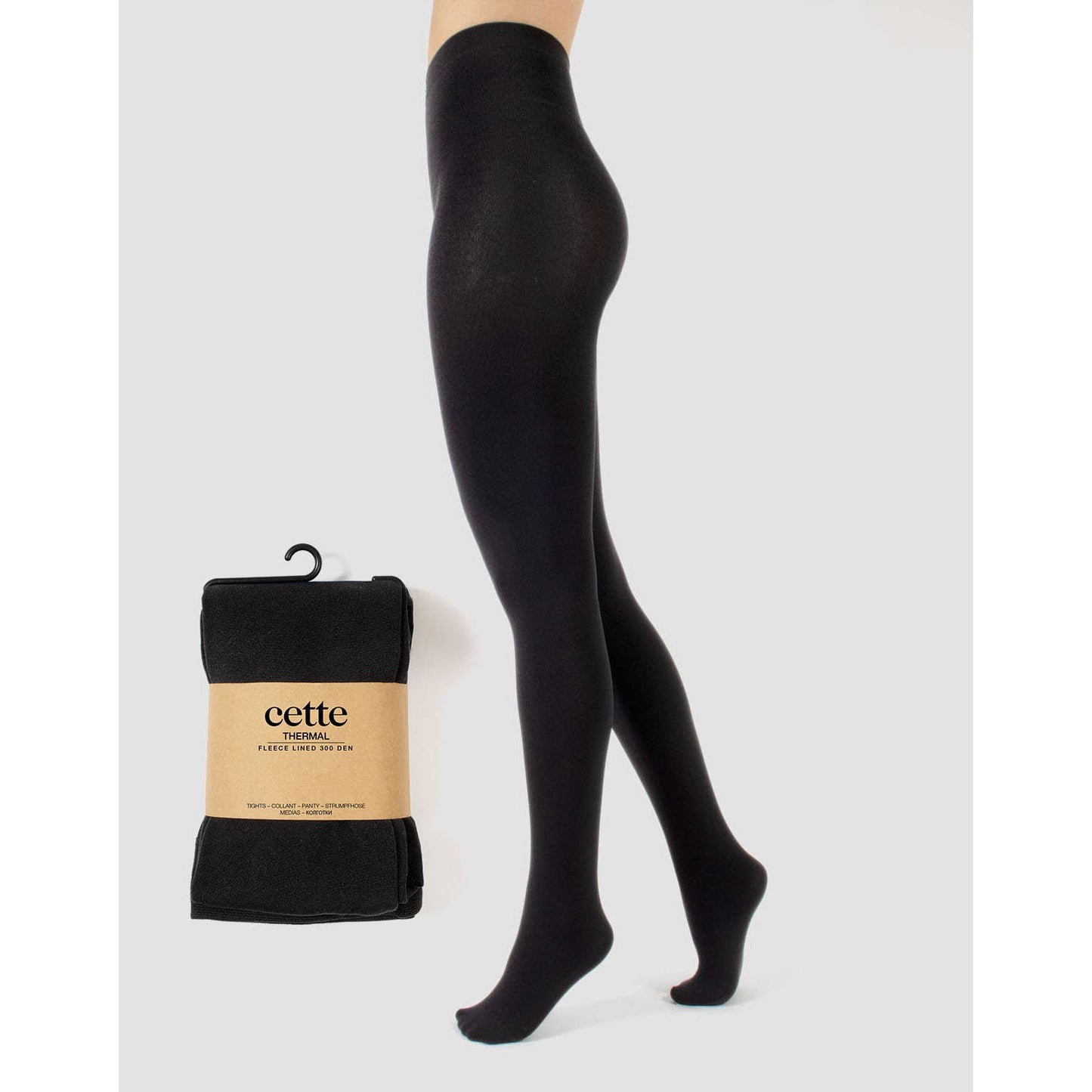 Collants polaires noirs