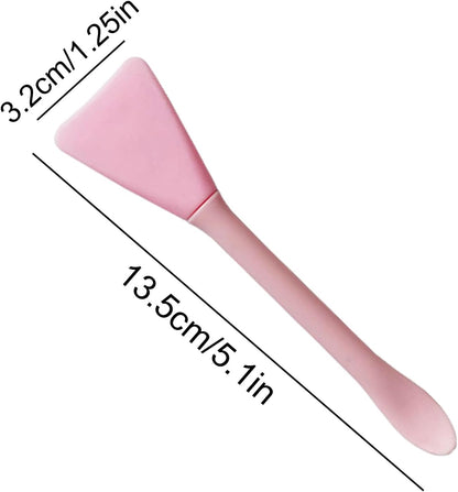 Applicateur De Pinceau Pour Le Visage,Applicateur De Crème Pour Le Visage | Applicateur Portatif De Couverture De Visage De Brosse De Visage De Silicone - Accessoires D'Outils De Beauté,