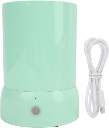 Outil De Nettoyage De Pinceaux De Maquillage Électrique, Machine De Nettoyage De Pinceaux Cosmétiques USB Automatique Portable, Ensemble De Pinceaux De Maquillage De Beauté Vert,