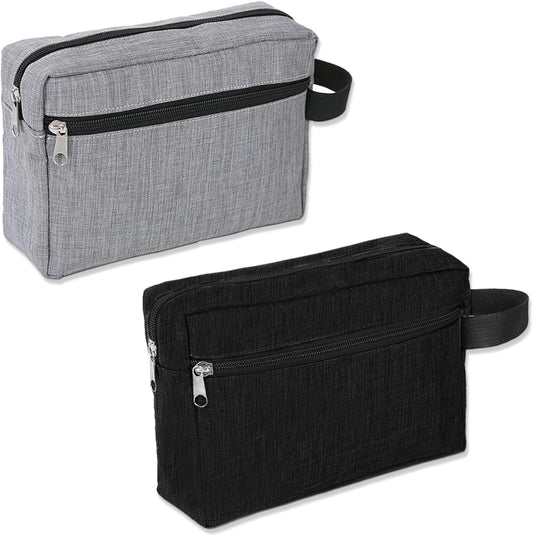 2 Pcs Trousse De Toilette Homme Voyage, Trousse Toilette Voyage Adolescents, Trousse De Toilette Voyage Compacte Et Pratique, Trousse De Toilette Enfant Garcon Our Voyage Et Enfant Garçon