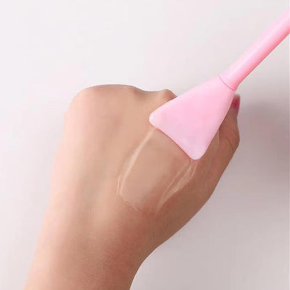 Applicateur De Pinceau Pour Le Visage,Applicateur De Crème Pour Le Visage | Applicateur Portatif De Couverture De Visage De Brosse De Visage De Silicone - Accessoires D'Outils De Beauté,