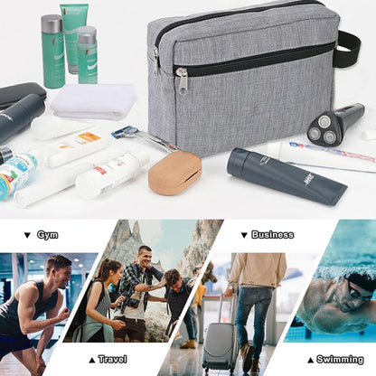 2 Pcs Trousse De Toilette Homme Voyage, Trousse Toilette Voyage Adolescents, Trousse De Toilette Voyage Compacte Et Pratique, Trousse De Toilette Enfant Garcon Our Voyage Et Enfant Garçon