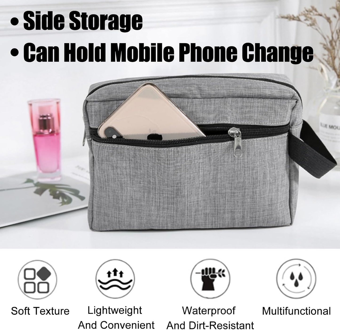 2 Pcs Trousse De Toilette Homme Voyage, Trousse Toilette Voyage Adolescents, Trousse De Toilette Voyage Compacte Et Pratique, Trousse De Toilette Enfant Garcon Our Voyage Et Enfant Garçon