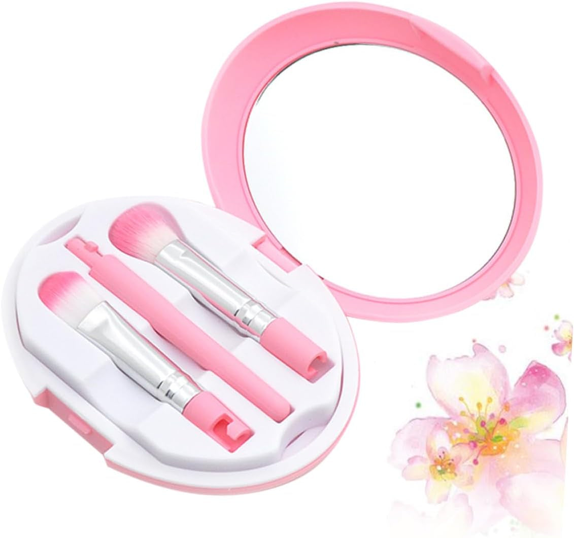 Ensemble De Pinceaux De Maquillage Pour Les Yeux Détaillés 5 Pièces Formes De Kit Pour La Routine Beauté Des Femmes