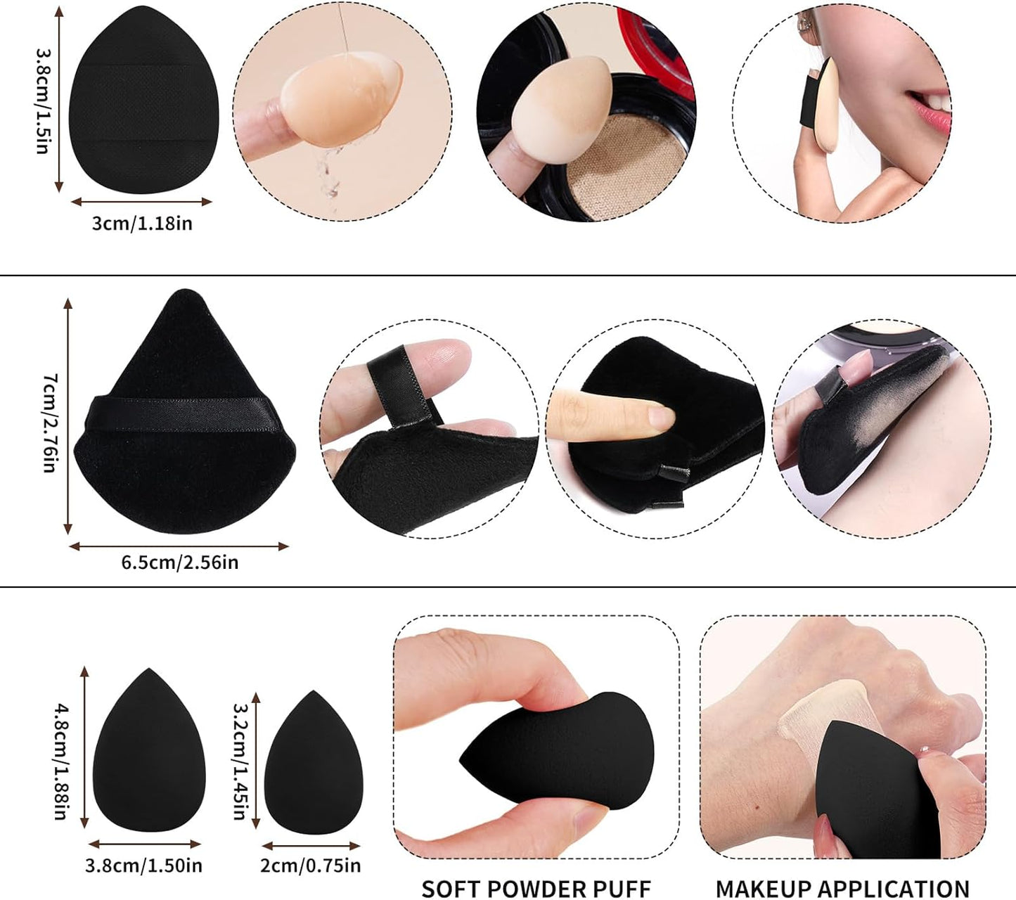 Lot De 46 Pinceaux De Maquillage Synthétiques De Qualité Supérieure - Multifonctions (Champagne, Lot De 46 Pièces)